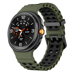 Bracelet Ocean Samsung Galaxy Watch 8 - 44mm (vert/noir)