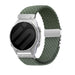 Garmin Quatix 8 Pro - 47mm gevlochten band met P-buckle (groen met zilver)