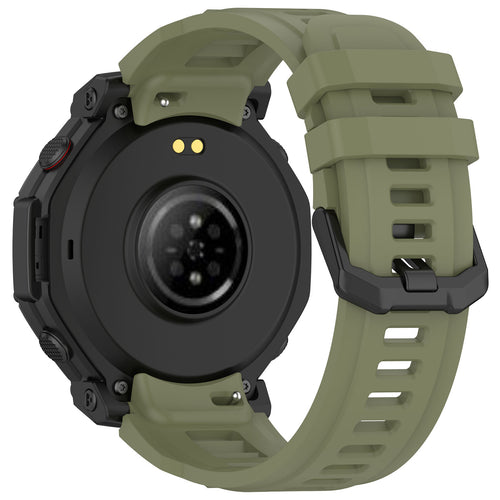 Bracelet silicone Amazfit T-Rex 3 Pro - 48mm (vert foncé)