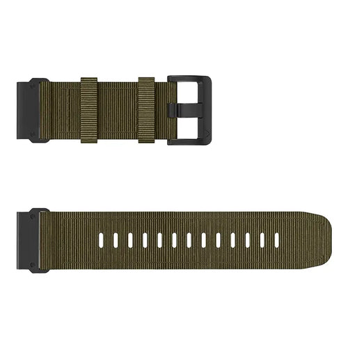 Bracelet nylon premium con hebilla Garmin Forerunner 945 (verde)