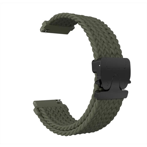Garmin Forerunner 70 Geflochtenes Armband mit P-Schnalle (Grün)
