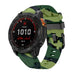 Bracelet silicone race Garmin Forerunner 955 (vert camouflage)