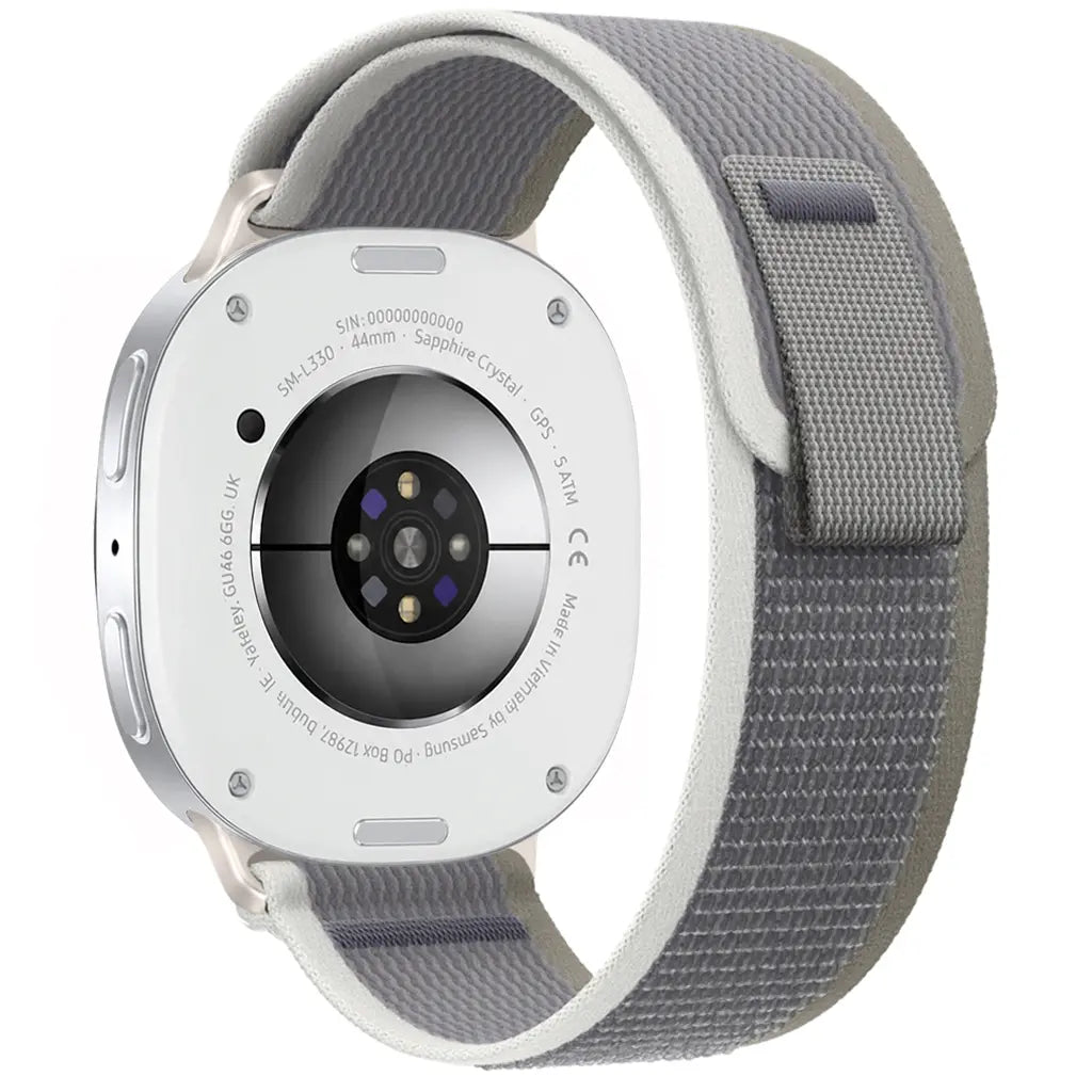 Samsung Galaxy Watch 8 - 40mm trail nylon band (grijs)