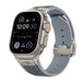 Correa silicona elástica líquida Apple Watch (gris)
