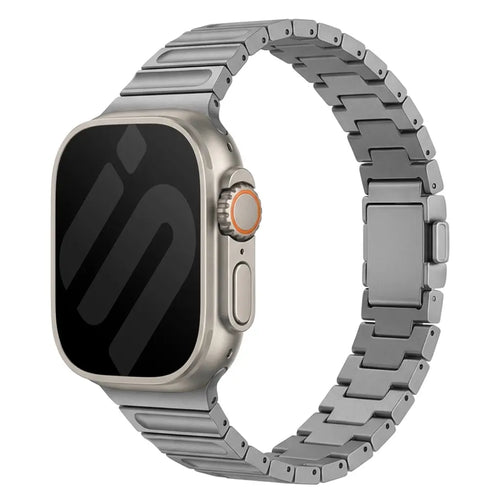 Bracelet titane magnétique Apple Watch Ultra (graphite)