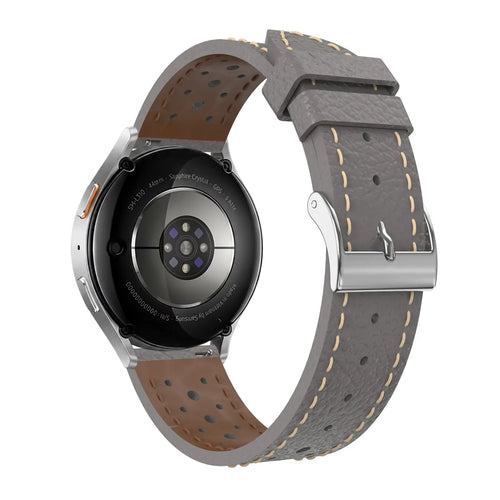 Huawei Watch 5 - 46mm Zephyr Leather Strap (Grey)