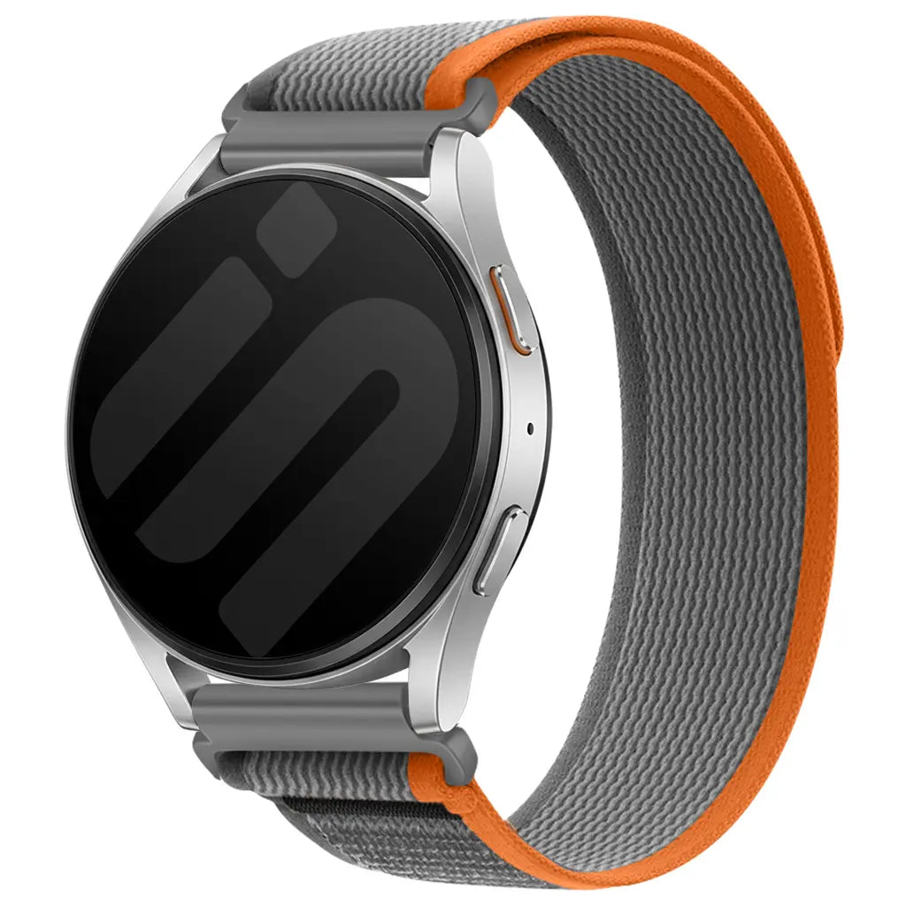 Huawei Watch GT 3 - 46mm Trail Nylonarmband (Grau/Orange)