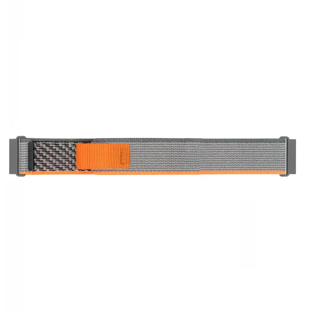 Correa nylon trail Garmin Vivomove Sport (gris/naranja)