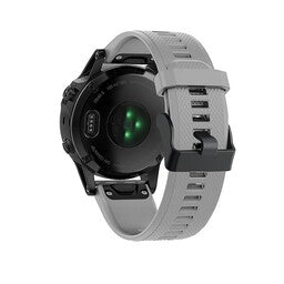 Garmin Instinct 3 - 45mm siliconen bandje (grijs)