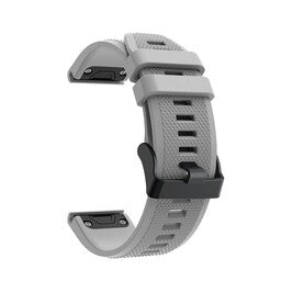 Garmin Instinct 3 - 45mm siliconen bandje (grijs)