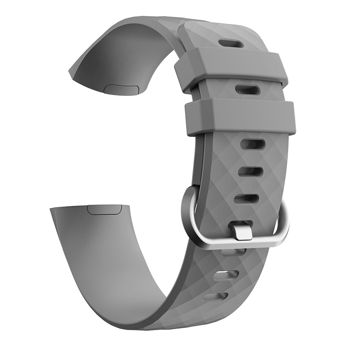 Fitbit Charge 3 Silikonarmband (Grau)