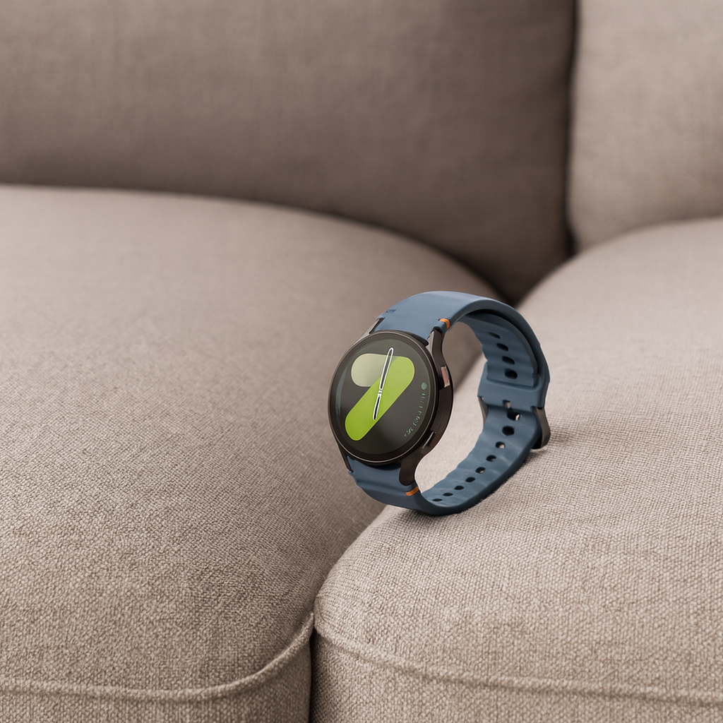 Samsung Galaxy Watch 5 Pro mit wellenförmigem Armband (Grau/Blau)
