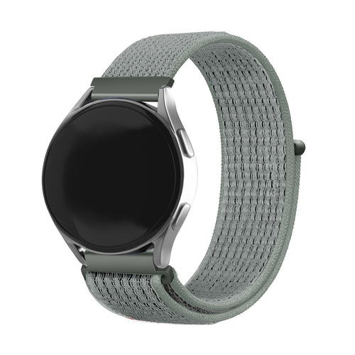 Suunto 9 PeakNylonarmband (grau-grün)
