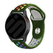 Coros Apex 2 Sport Strap (Dark Green/Colourful)