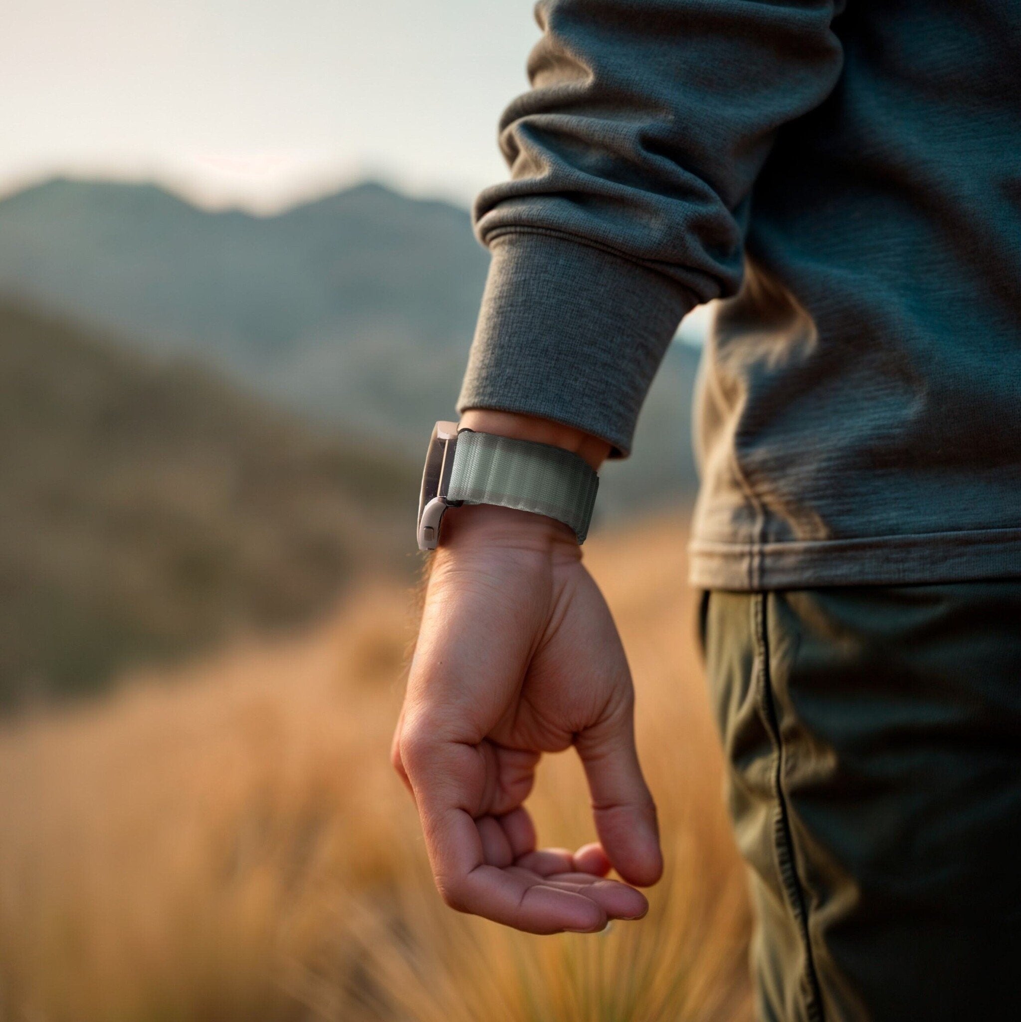 Redmi Watch 5 Active Outdoor Nylonarmband (Grün)