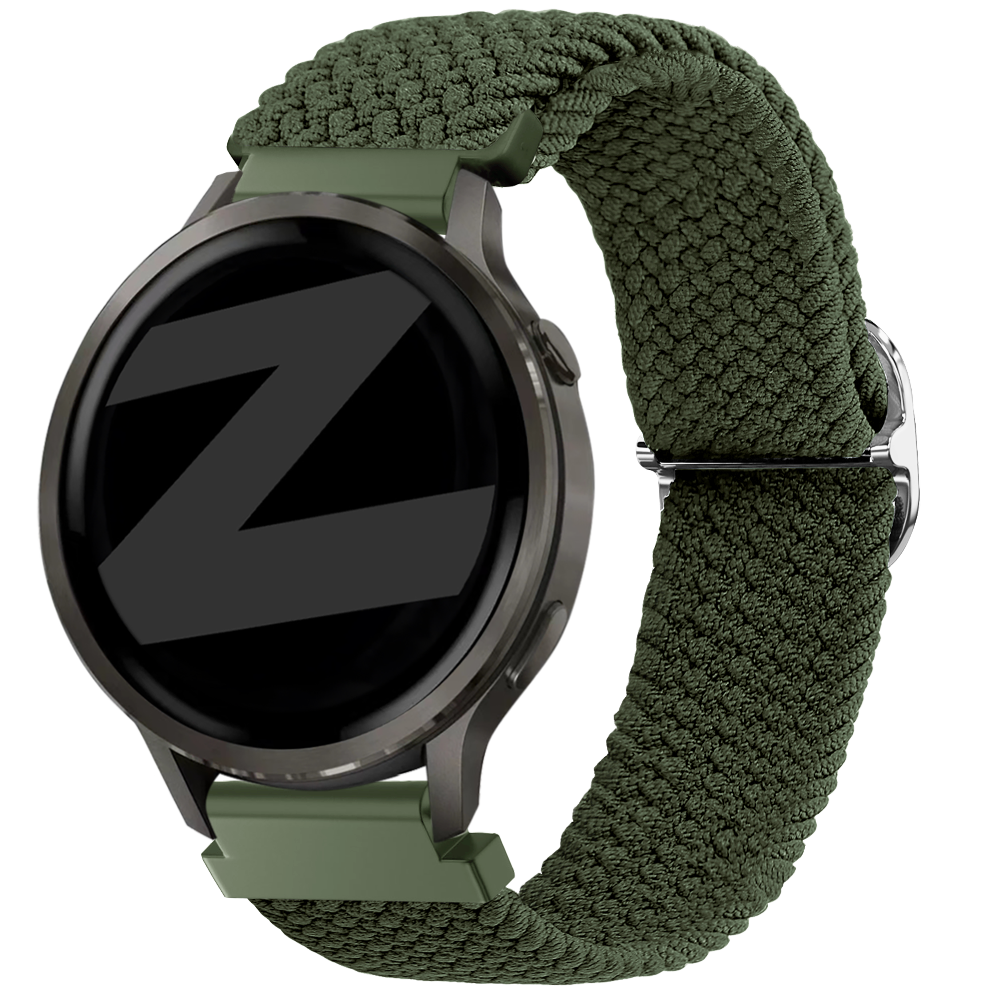 Bandz Correa trenzada ajustable Garmin Venu 4 - 41mm (verde)