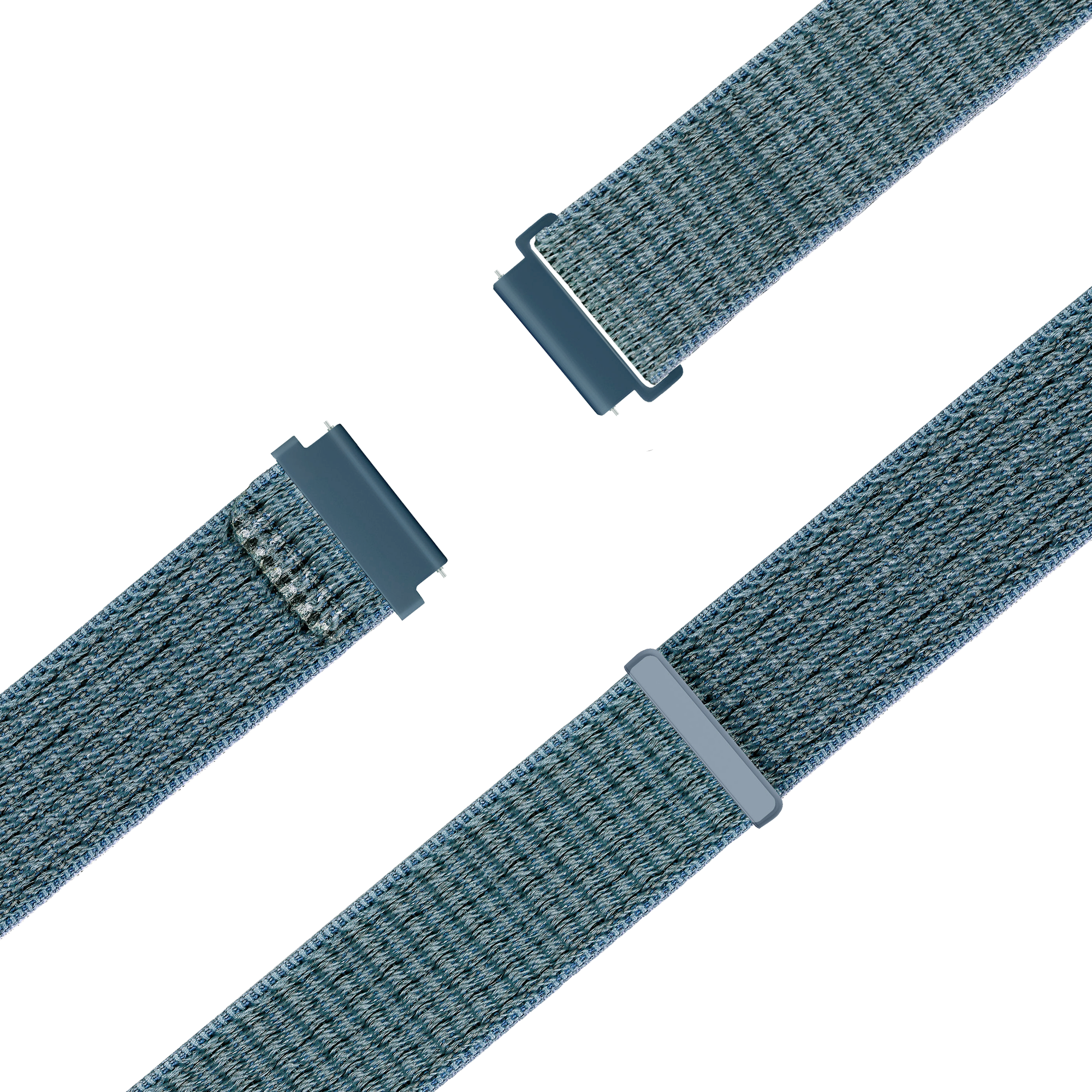 Bandz Correa nylon Loop Garmin Forerunner 255s (verde-gris)