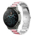 Huawei Watch GT 2 Pro Stahlarmband (Silber/Rosa)