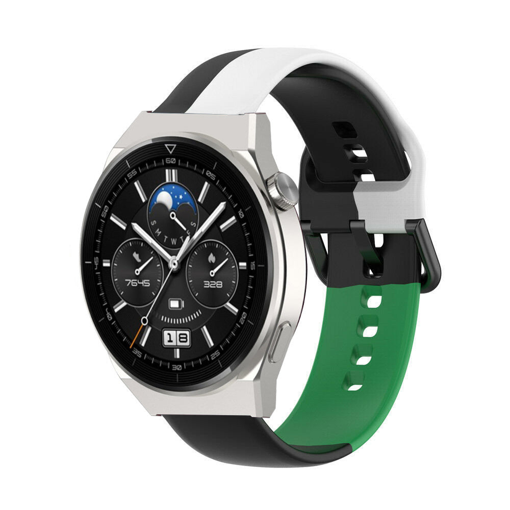 gt-3-pro-46mm-triple-sport-band-zwart-wit-groen