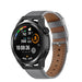Huawei Watch GT modernes Lederarmband (Grau)