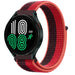Samsung Galaxy Watch 4 44mm Nylonarmband (Kirschmagenta)