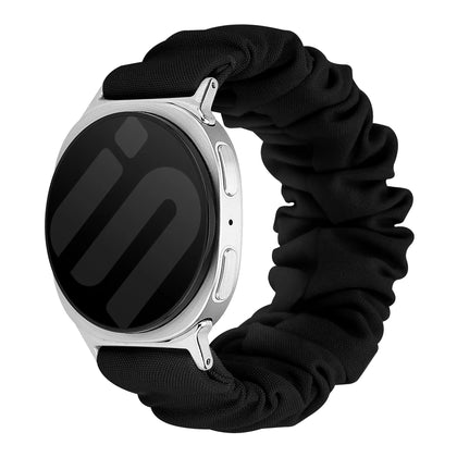 Samsung Galaxy Watch 9 - 40mm scrunchie bandje (zwart)