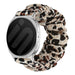 Samsung Galaxy Watch 8 - 44mm Scrunchie Armband (Leopbard)