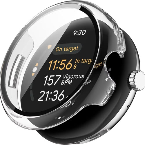 Coque rigide avec verre Google Pixel Watch 3 - 45 mm (verre)