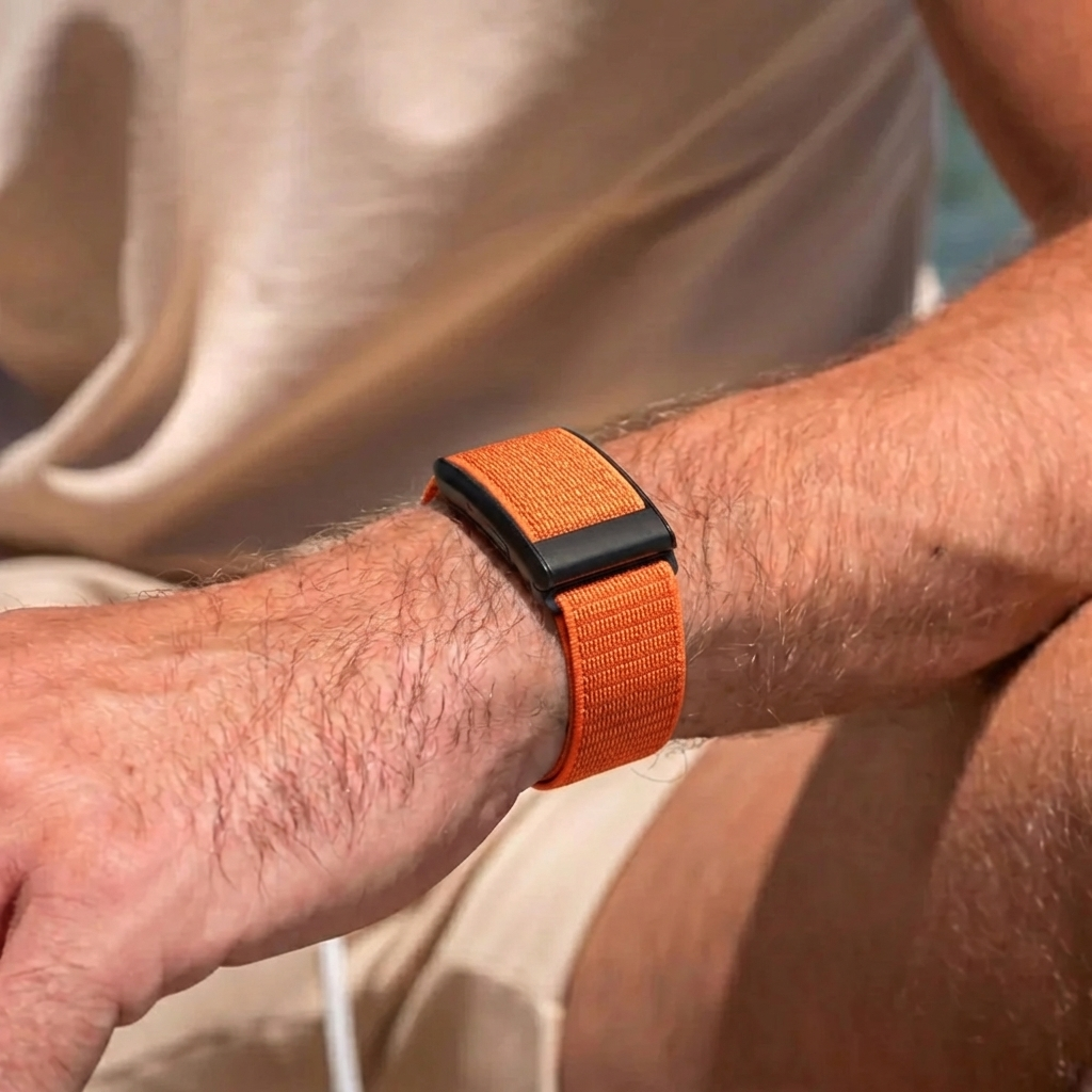 Polar Loop Nylon Armband (Orange)