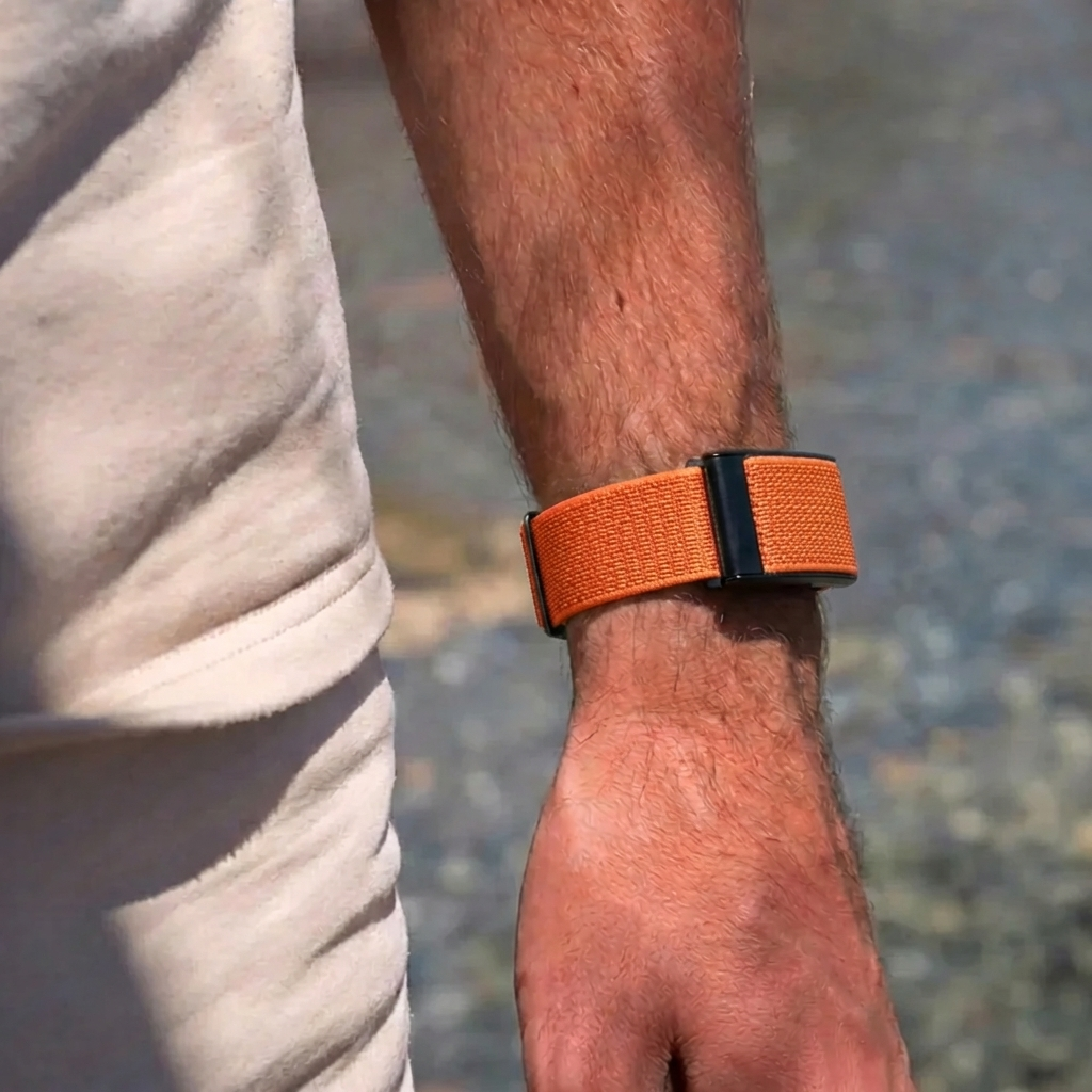 Polar Loop Nylon Armband (Orange)