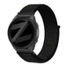 Bandz Garmin Forerunner 165 nylon loop band (zwart)