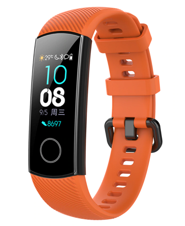 honor-band-4-5-silicone-band-oranje