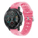 Honor Magic Watch 2 42mm Silikonarmband mit Muster (Hellrosa)