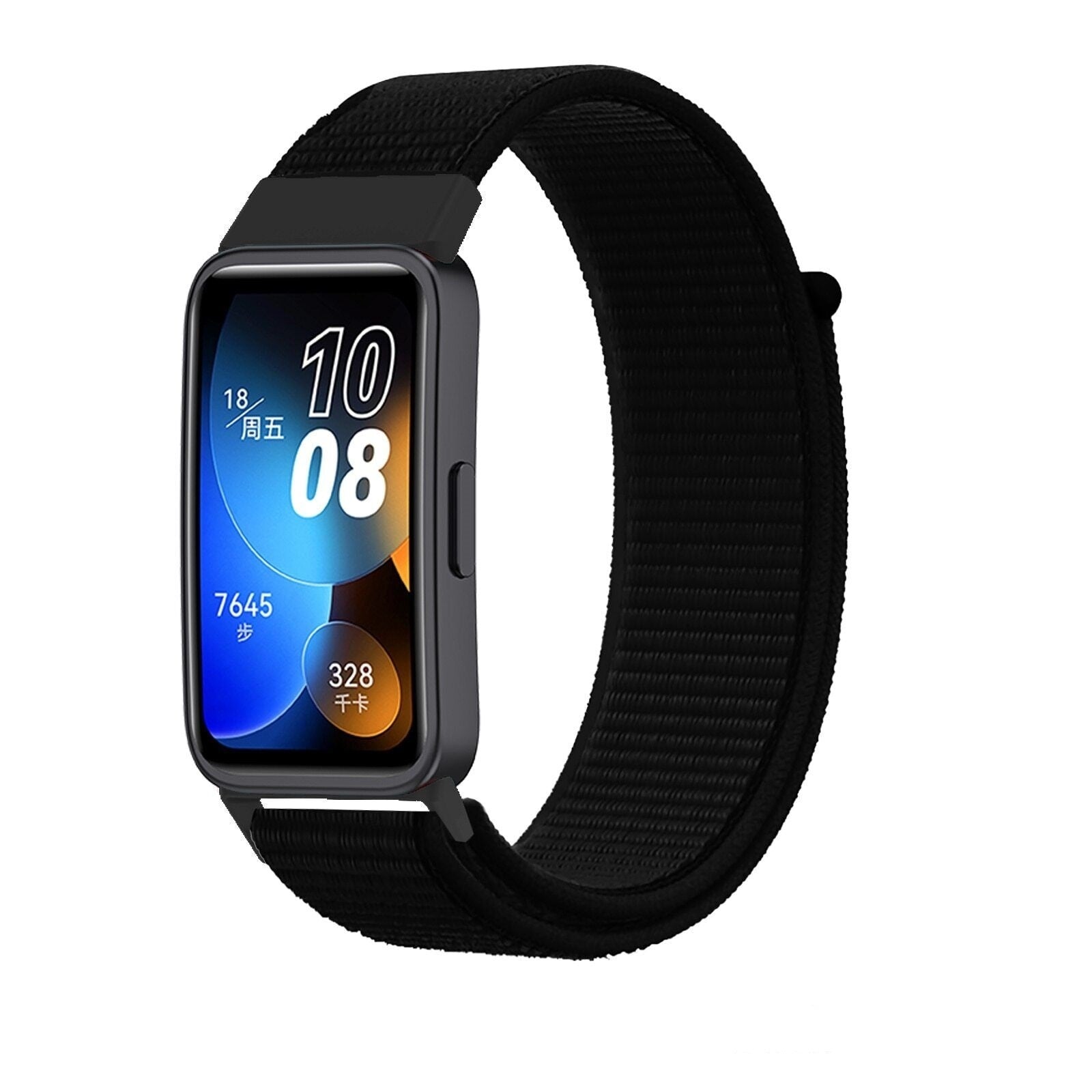 huawei-band-8-nylon-band-zwart