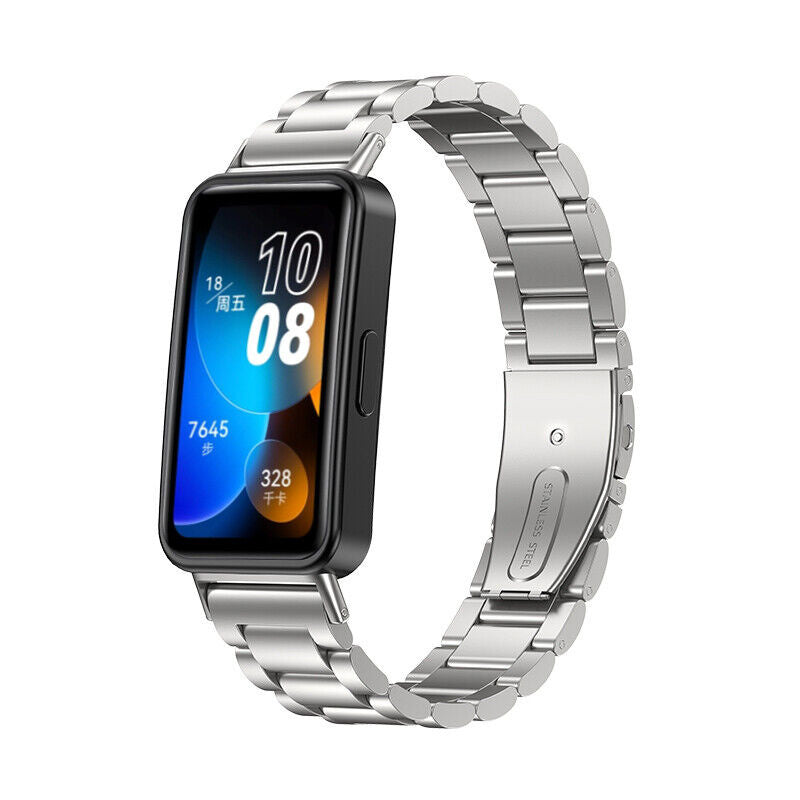 huawei-band-8-stalen-band-zilver