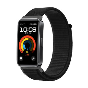 Huawei Band 10 nylon bandje (zwart)