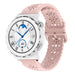 Huawei Watch GT 3 Pro 43mm Silicone Strap Patterned (Pink)
