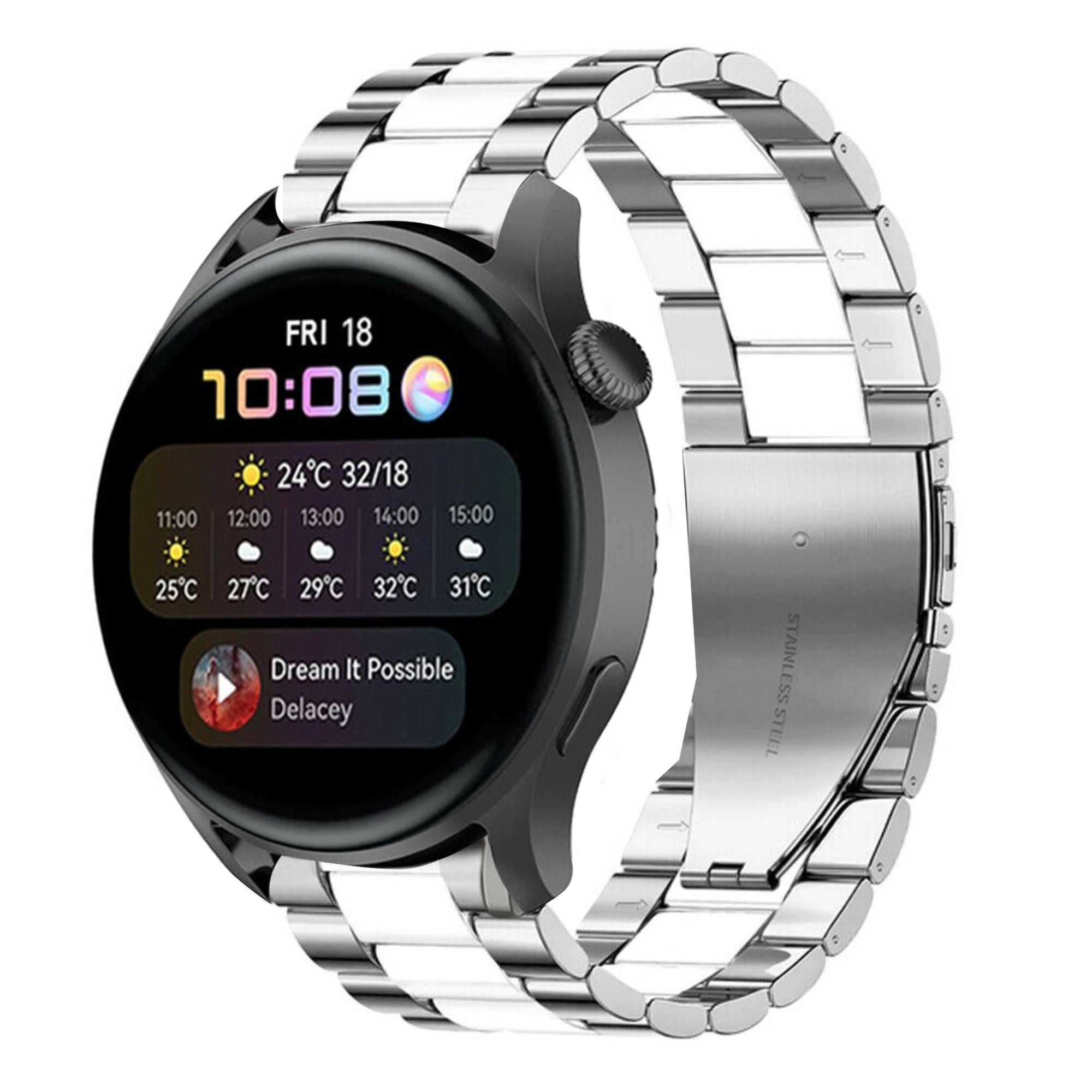 huawei-watch-3-pro-stalen-band-zilver-wit