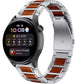 Huawei Watch 3 (Pro) Wood/Steel Strap (Silver)