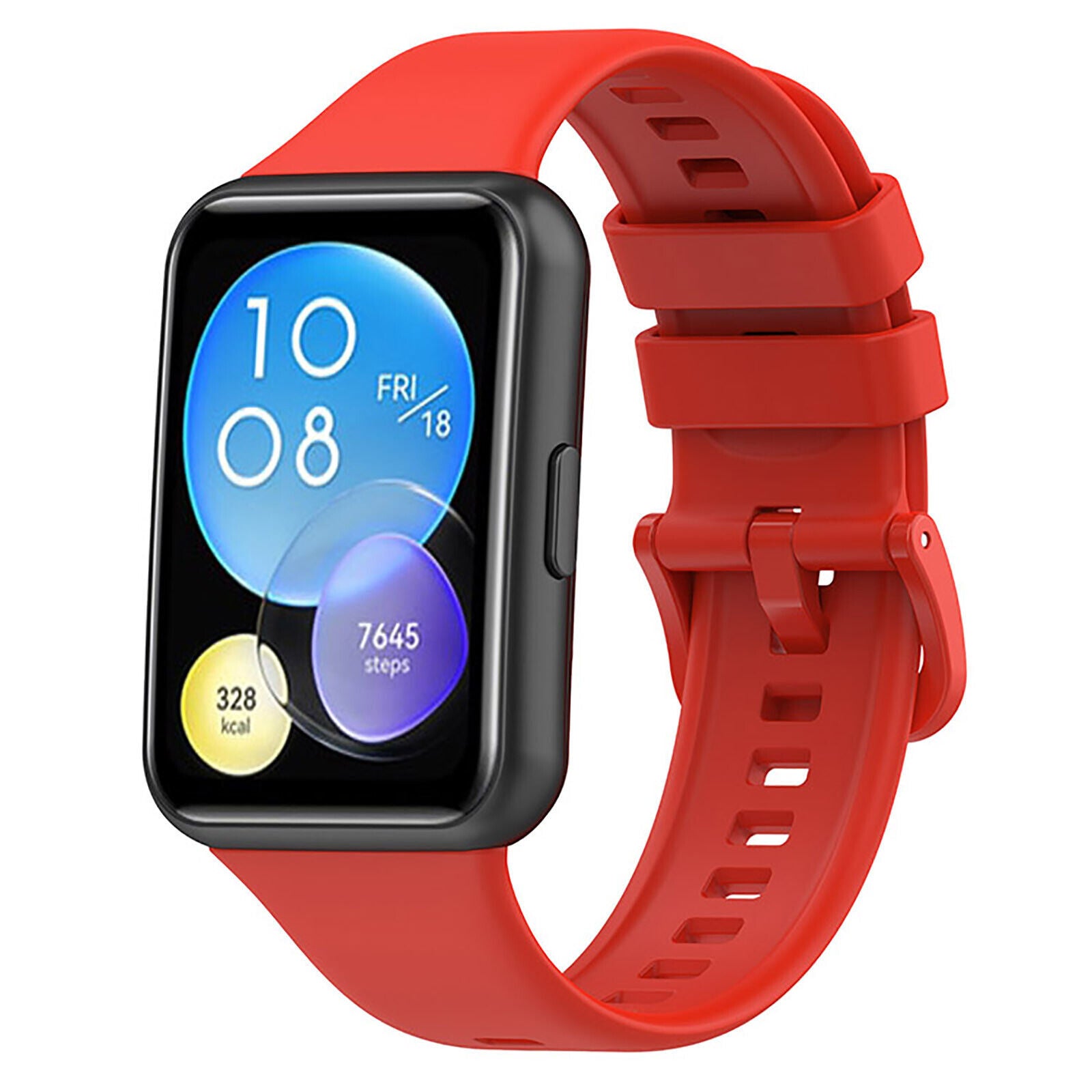 huawei-watch-fit-2-silikonarmband-rot