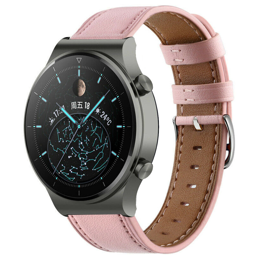 huawei-watch-gt-2-pro-bandje-leer-roze