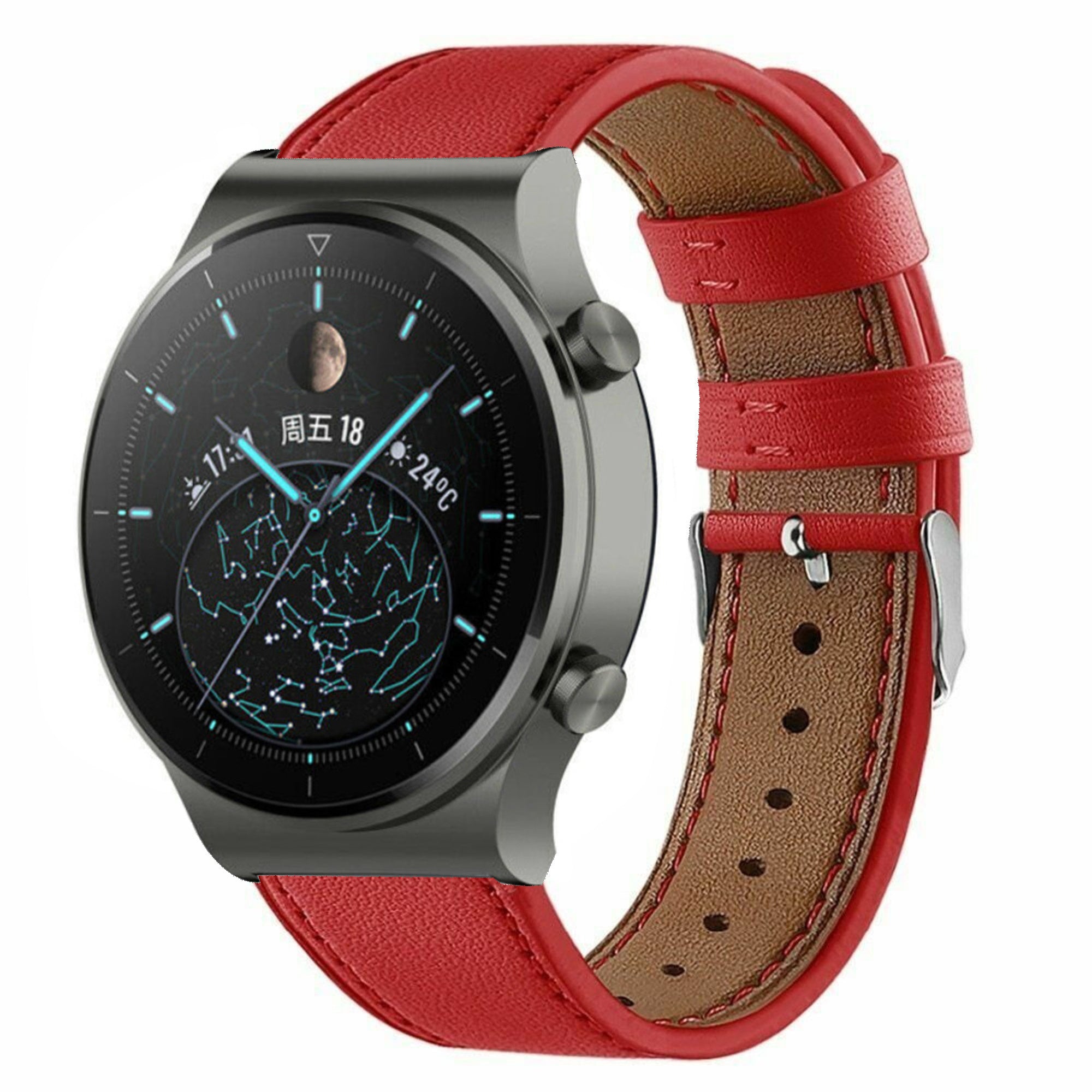 huawei-watch-gt-2-pro-leren-bandje-rood