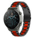 Huawei Watch GT 2 Pro Stahlarmband (Schwarz/Rot)