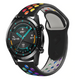 Huawei Watch GT 2 Sport Strap (Black/Rainbow)