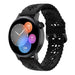 Huawei Watch GT 3 42mm Silicone Strap Patterned (Black)