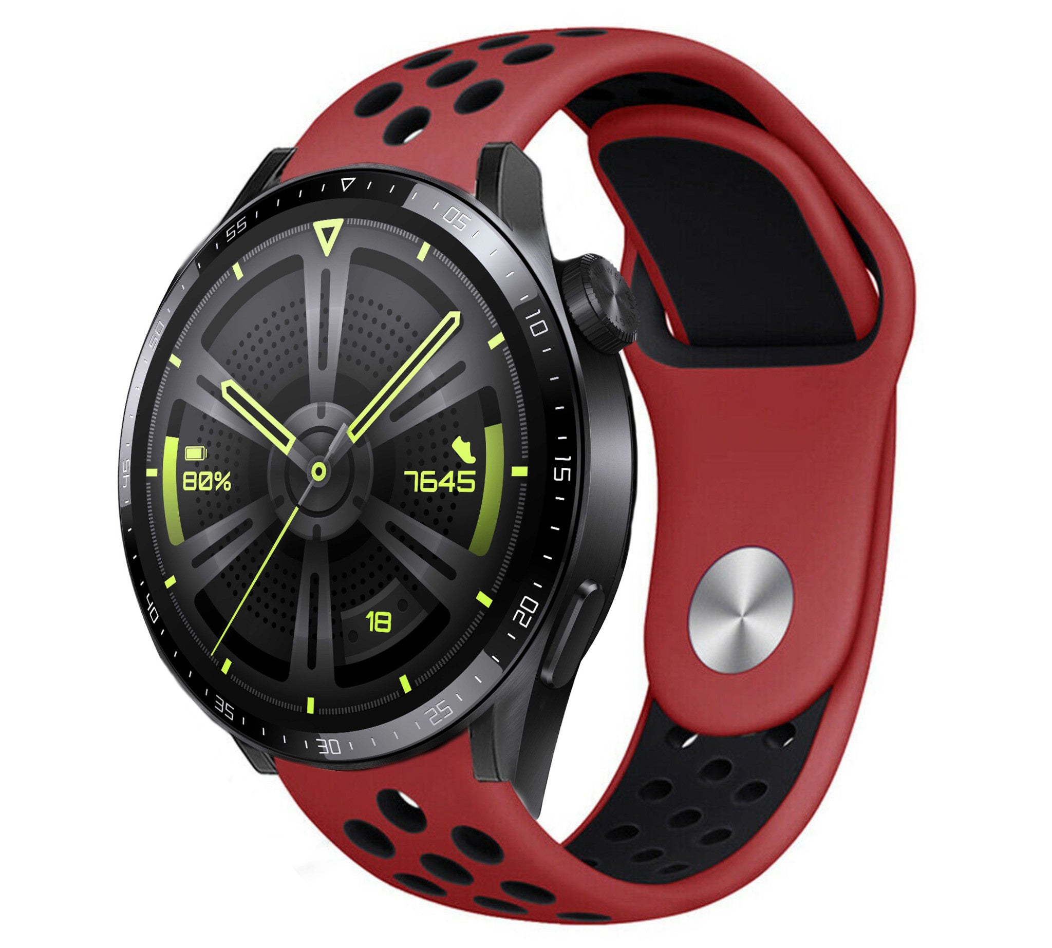 huawei-watch-gt-3-46mm-sport-band-rood-zwart