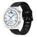 Huawei Watch GT 3 Pro 43mm Silicone Strap Patterned (Black)