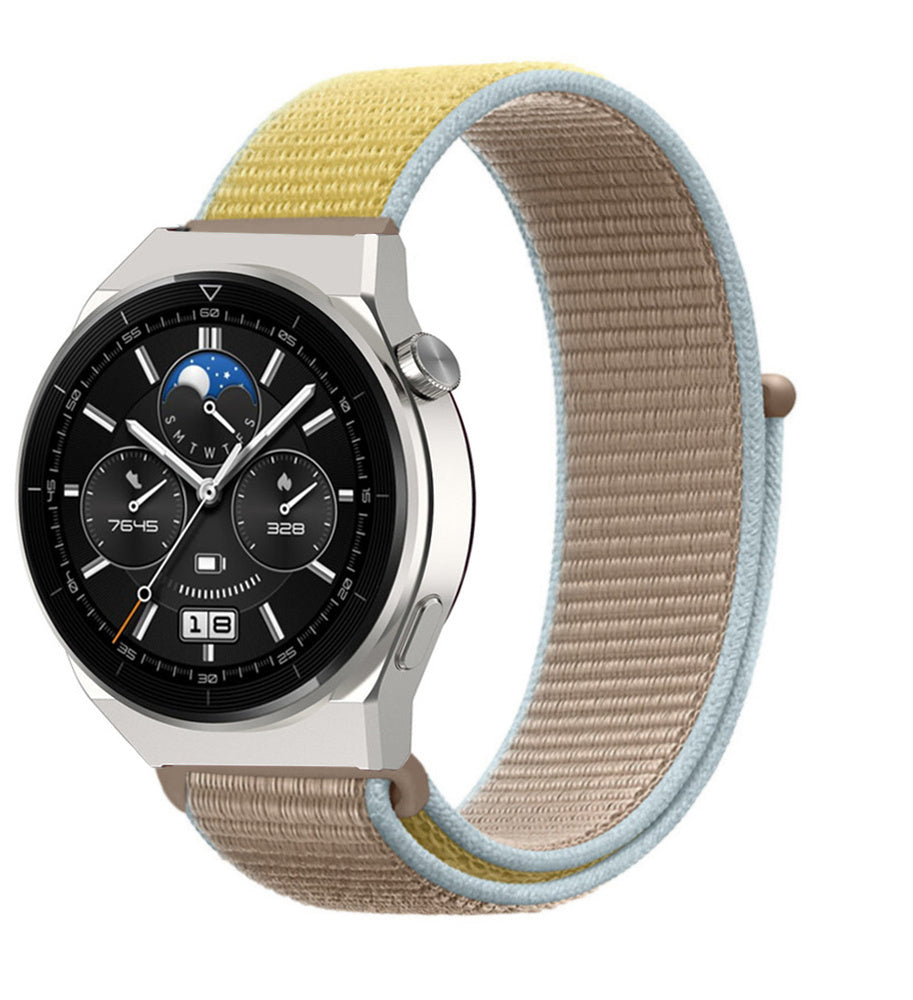 huawei-watch-gt-3-pro-46mm-nylon-bandje-camel