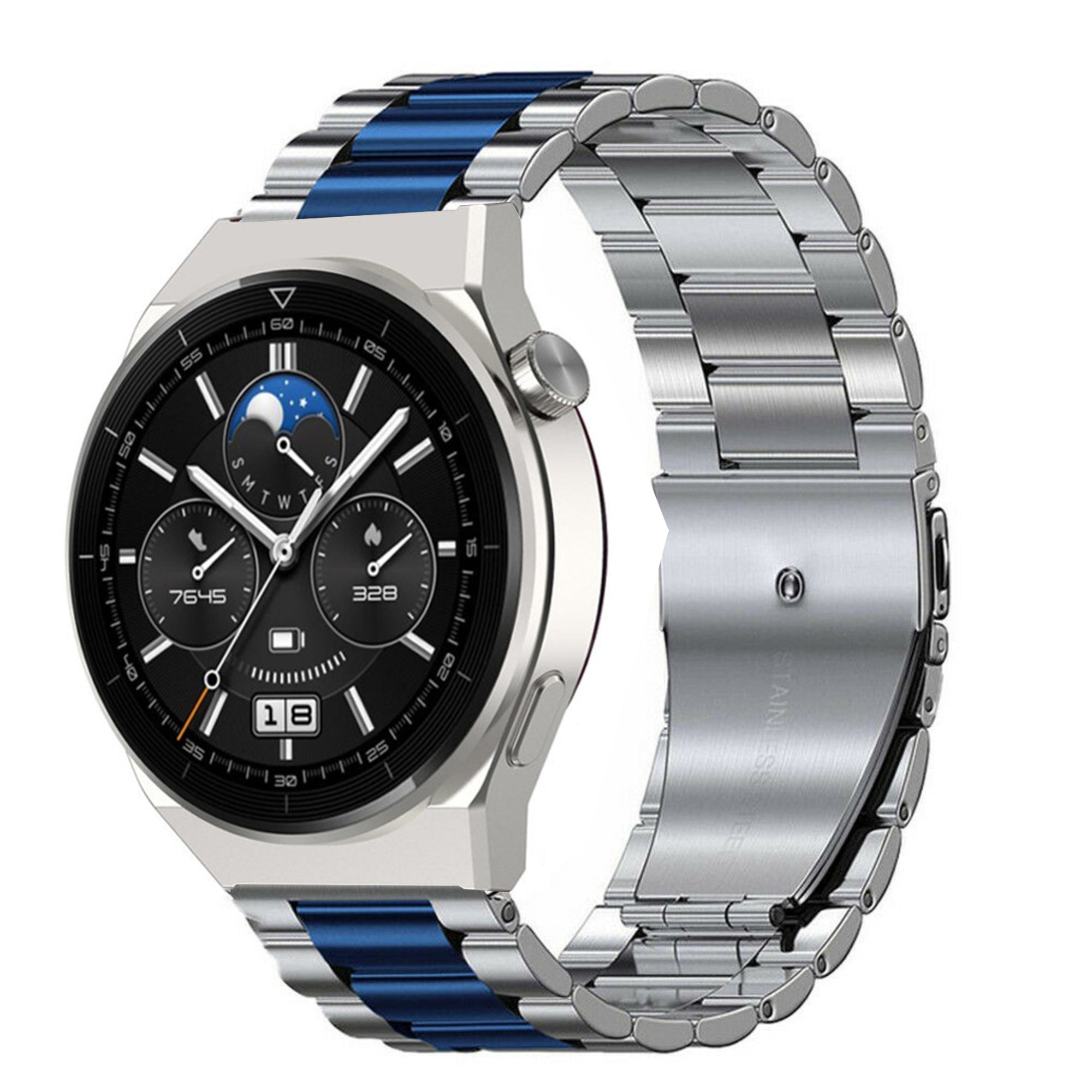 huawei-watch-gt-3-pro-46mm-stalen-band-zilver-blau