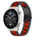 Huawei Watch GT 3 Pro 46mm Stahlarmband (Schwarz/Rot)